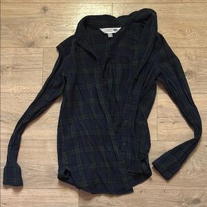 “The Classic Shirt” Plaid Button-Up